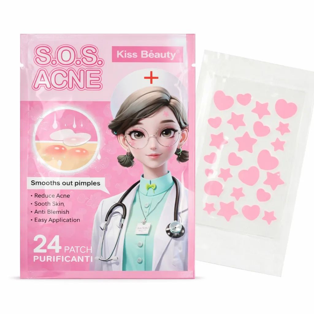 Parches Para Granitos Con Figuras X24 Unidades Kiss Beauty