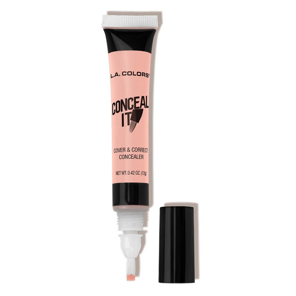 Corrector Liquido Conceal It Con Aplicador LA Colors Tono Soft Pink CC576