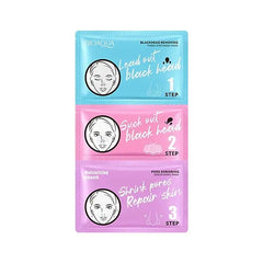 Mascarilla 3 pasos Para Remover Puntos Negros Bioaqua BQY00911