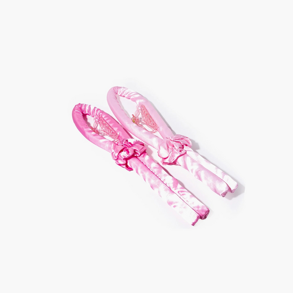 Set Rizador Para Ondas Sin Calor Scrunchie y Pinza Engol RDS-607