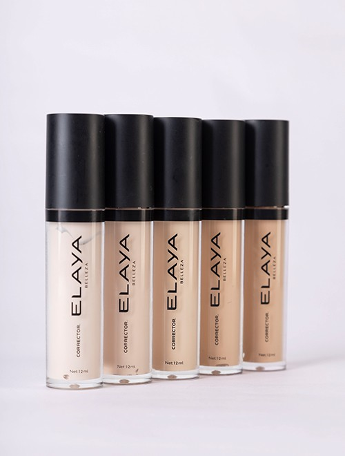 Corrector Liquido Alta Cobertura Acabado Natural Elaya - Tono 02