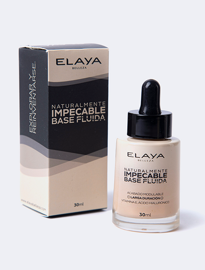 Base Fluida Larga Duracion Con Vitamina E y Acido Hialuronico Elaya - ESPRESSO