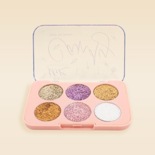 Paleta Glitter para Ojos 6 Tonos Candy MYK-6157