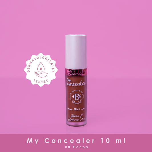 New: Corrector Liquido Alta Cobertura My Concealer Blomshell BL1010 Tono 08