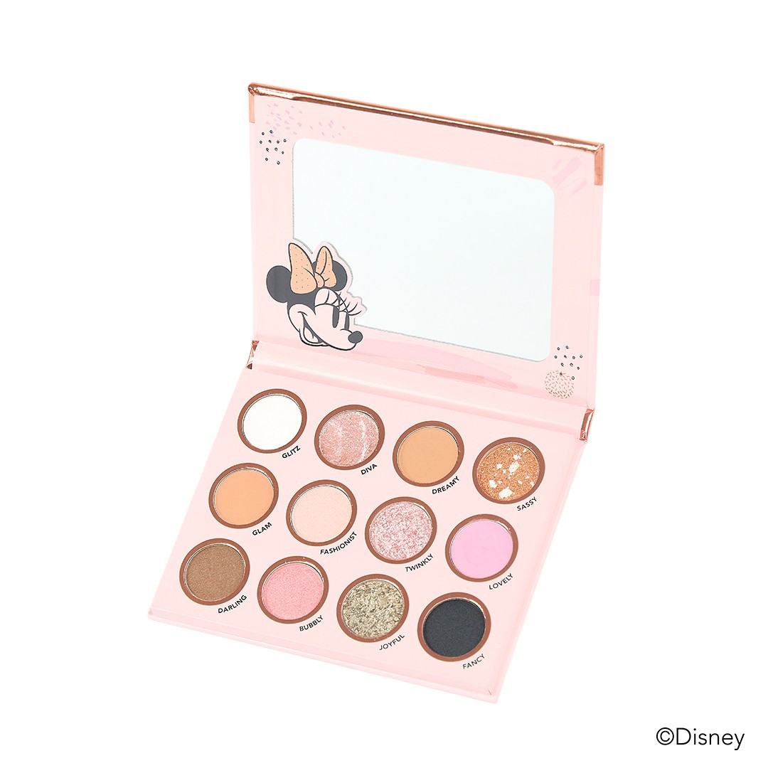 Paleta De Sombras 12 Tonos Edicion Minnie Mouse By Miis Cosmetics