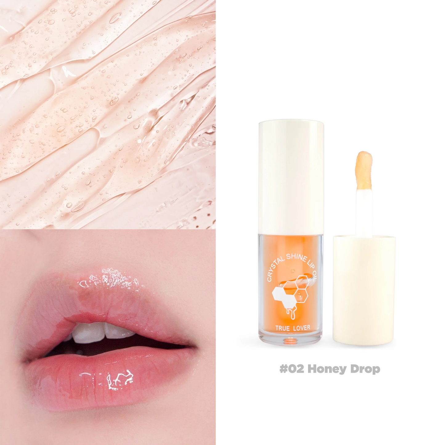 Lip Oil Hidratante Para Labios Empaque Jumbo True Lover T02 NI24919