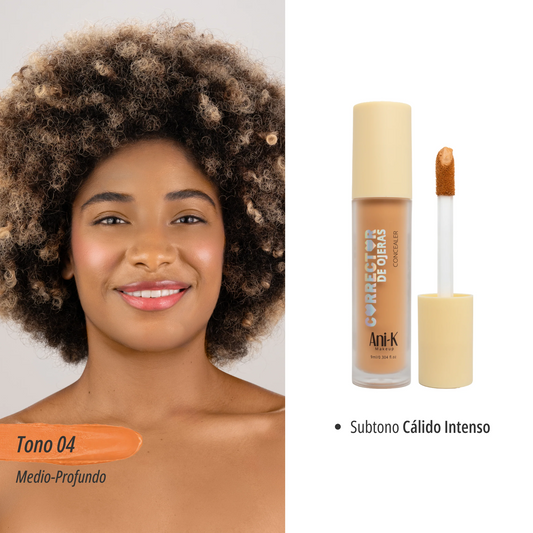 Nuevo! Corrector Liquido Alta Cobertura Bonita Anik - Tono 04 CA2668