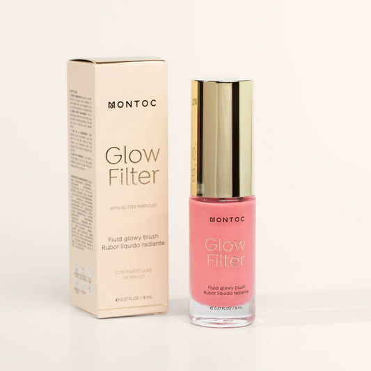 Rubor Liquido Glow Filter Montoc Tono Guayaba 1,0