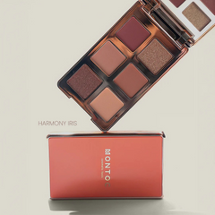 Palta De Sombras Harmony Eyeshadow 6 Tonos Montoc -Iris
