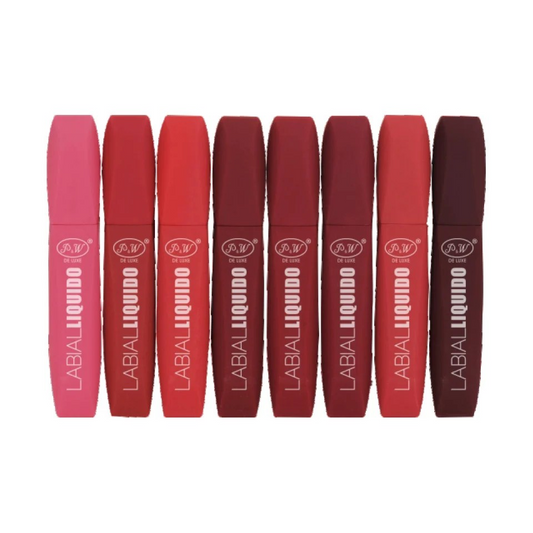 Labial Liquido Velvet Matte Tonos Fuertes Karité 7878-14A