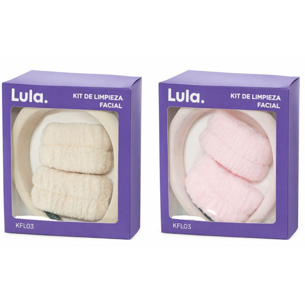 Kit Limpieza Facial: Balaca + Muñequeras Tonos Surtidos Lula