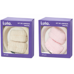 Kit Limpieza Facial: Balaca + Muñequeras Tonos Surtidos Lula