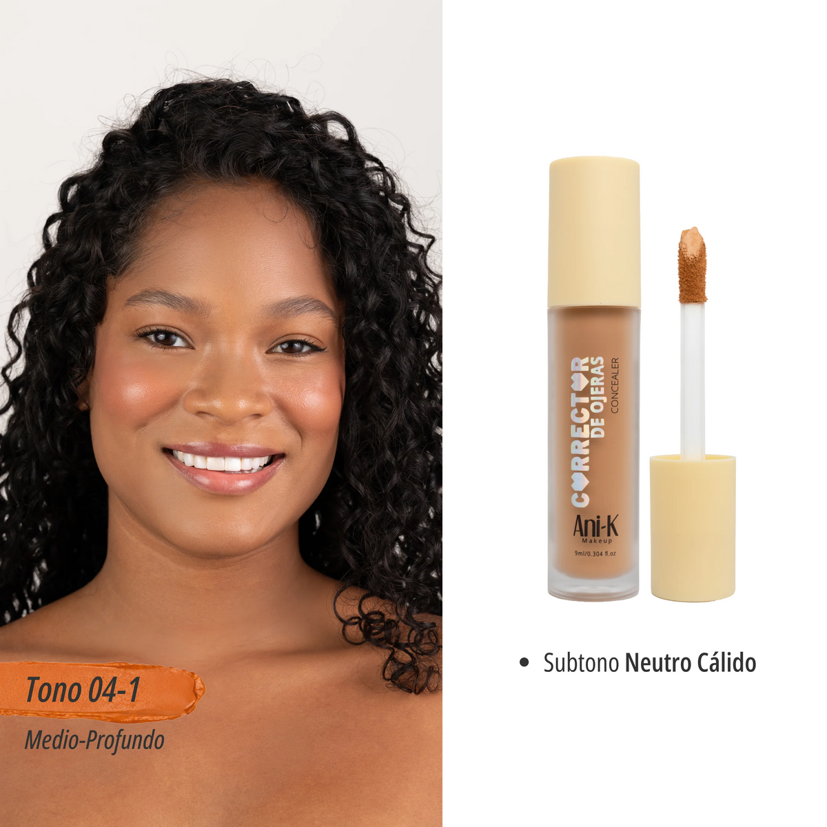 Nuevo! Corrector Liquido Alta Cobertura Bonita Anik - Tono 04-1 CA2668