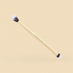Brocha Doble Difuminadora/Plana Para Ojos Duo Glam Atenea