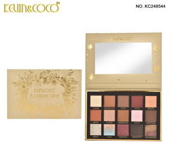 Paleta de Sombras Blooming X15 Tonos Y Espejo Kevin & Coco