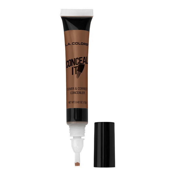 Corrector Liquido Conceal It Con Aplicador LA Colors Tono Cocoa CC578