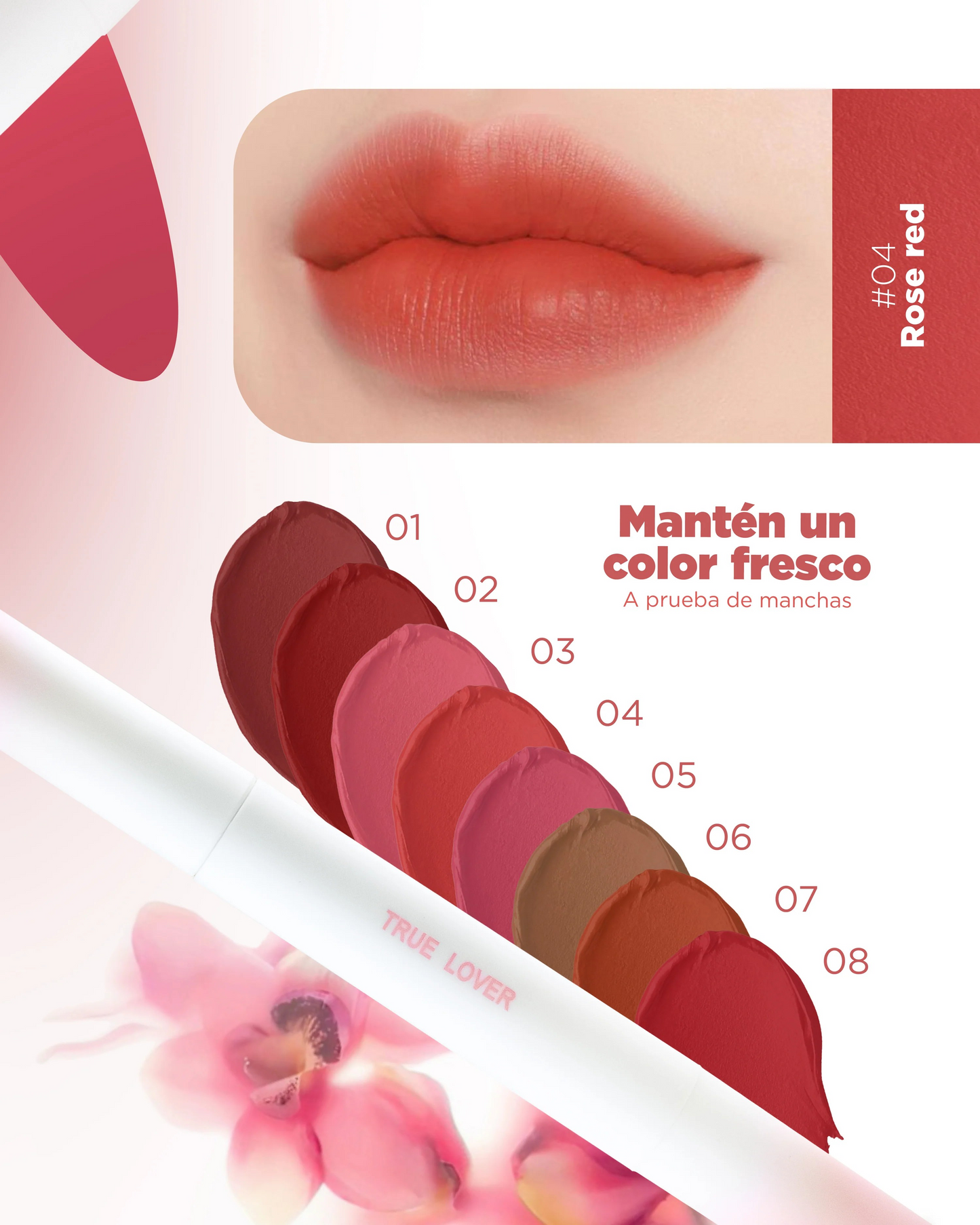 Gloos Lip Powder Cream Cobertura Mousse True  Lover - T03 - NI24914