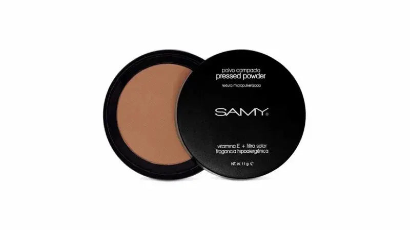 Polvo Compacto Sin Espejo Micropulverizado con Vitamina E + Filtro Solar #06 Canela