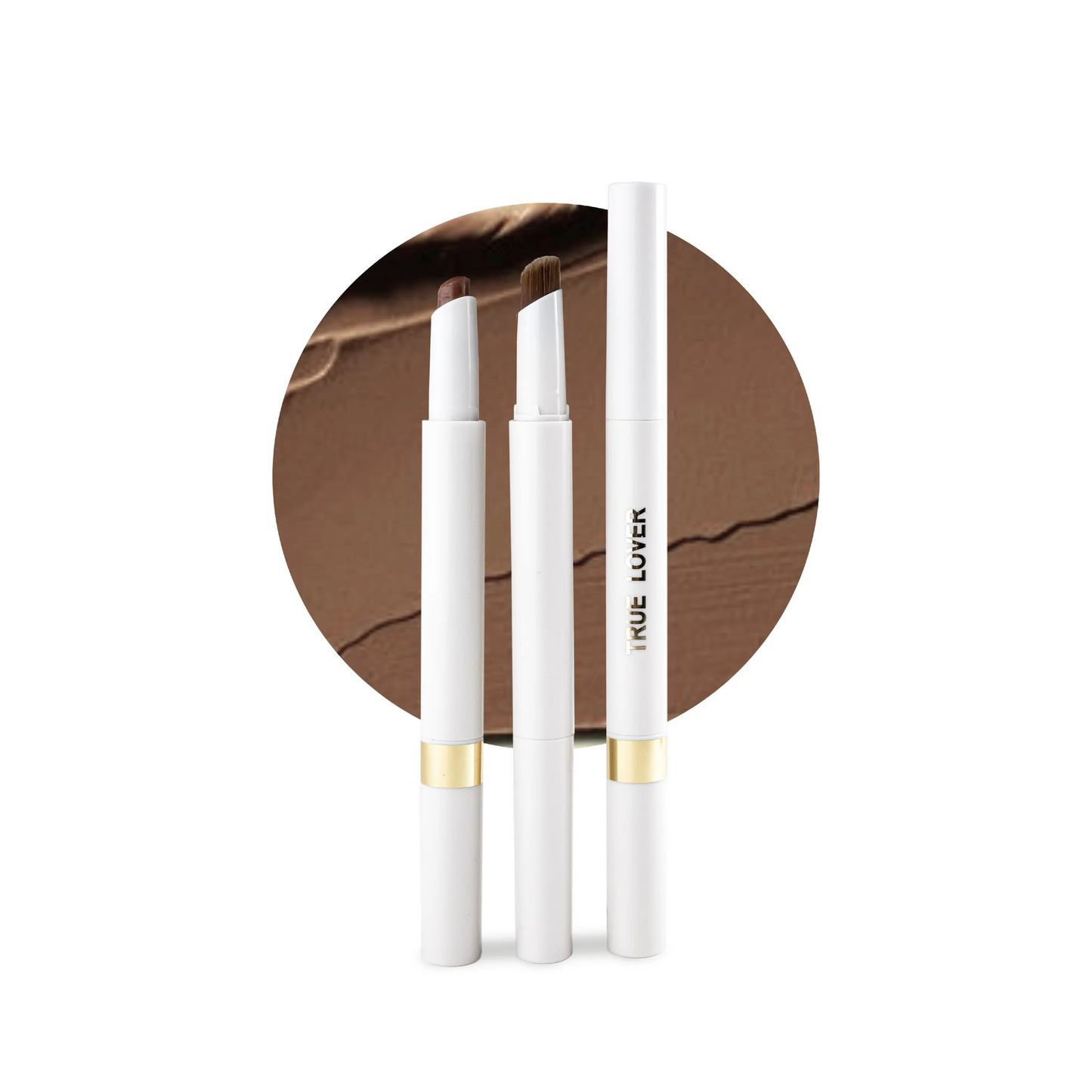 Contorno Cremoso En Barra + Brocha Retractil True Lover T02 - NI24507