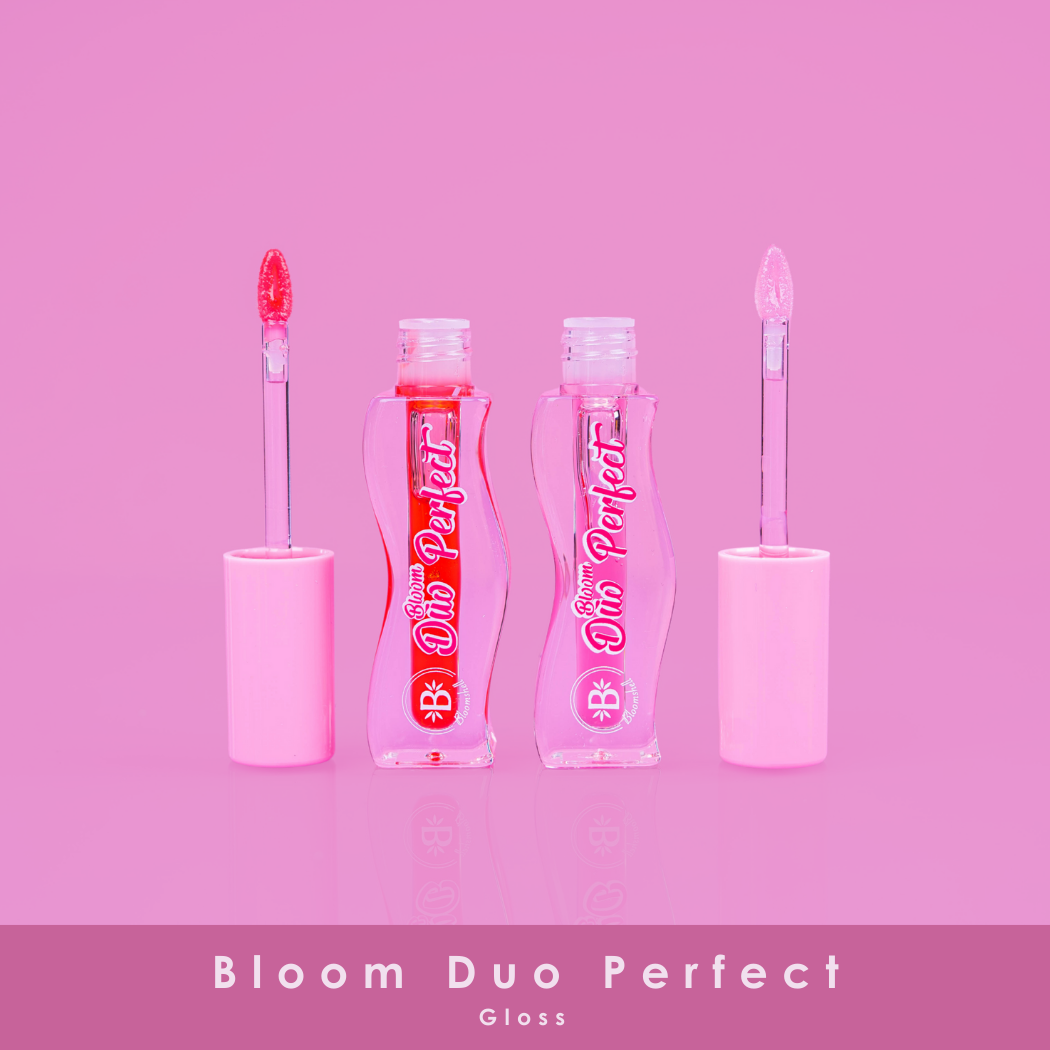 Kit Labios Bloom Duo Perfect: 2 Lip Oil De Labios Hidratante Bloomshell BLK11390