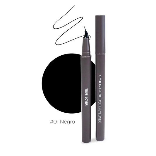 Delineador Para Ojos Punta Ultra Fina Larga Duración True Lover - NI24302