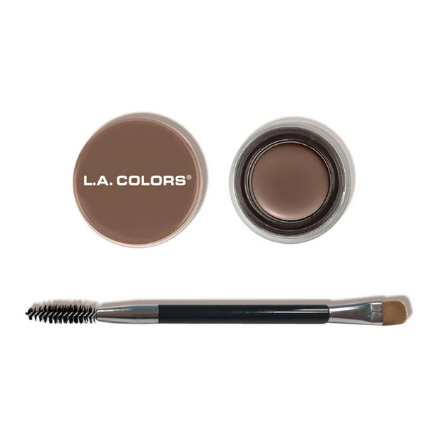 Pomada Para Cejas Browie Wowie Con Aplicador LA Colors Tono Soft Brown CBBP781