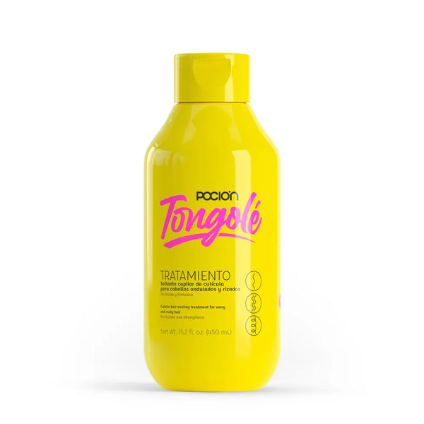 Tratamiento Acondicionador Tongolé Cabellos Rizados 450ml La Poción TNGL02