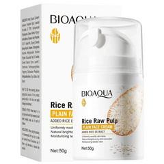 Crema Facial De Arroz Con Dispensador Bioaqua BQY09906