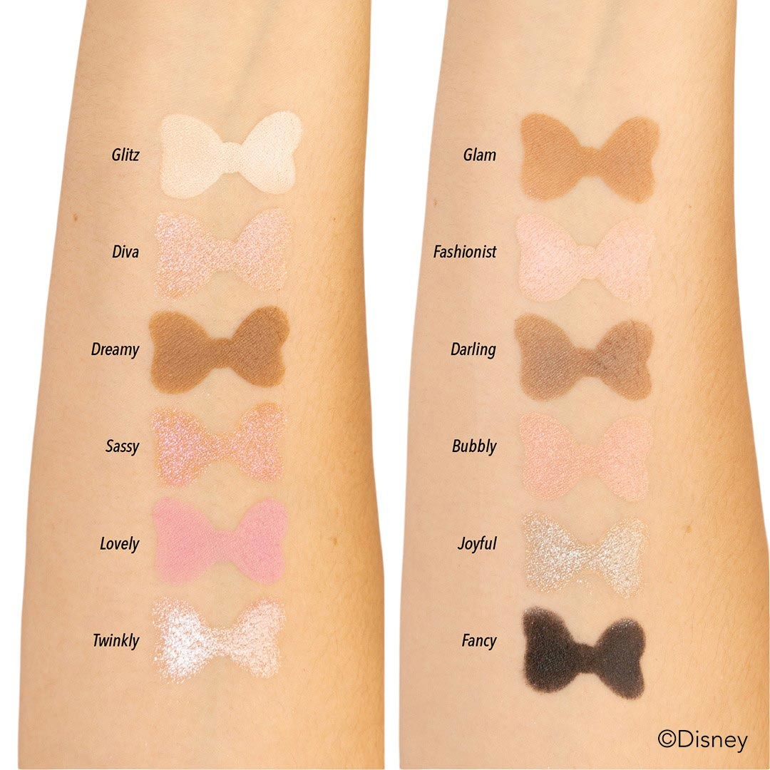 Paleta De Sombras 12 Tonos Edicion Minnie Mouse By Miis Cosmetics