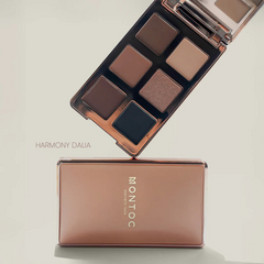 Palta De Sombras Harmony Eyeshadow 6 Tonos Montoc - Dalia