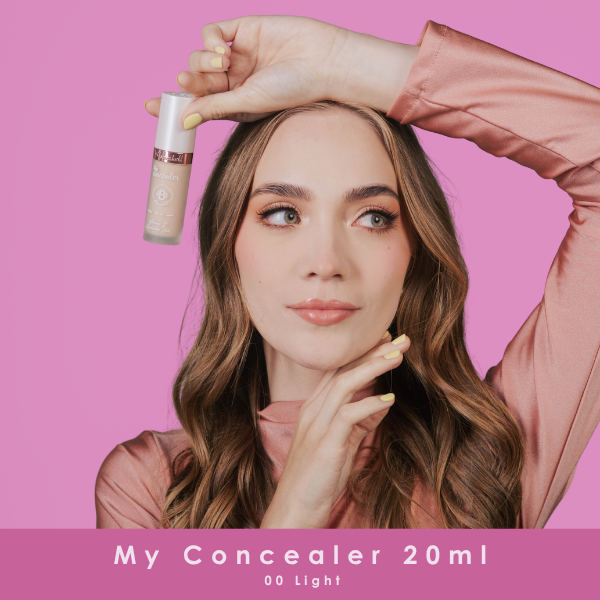 New: Corrector Liquido Alta Cobertura My Concealer Blomshell BL1010 Tono 01