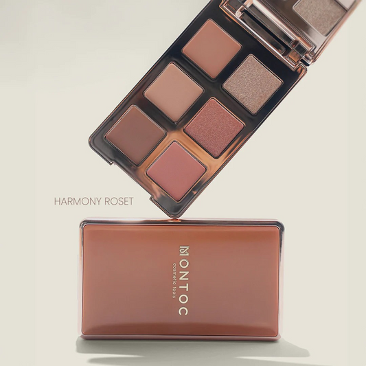 Paleta De Sombras Harmony Eyeshadow 6 Tonos Montoc -Rose
